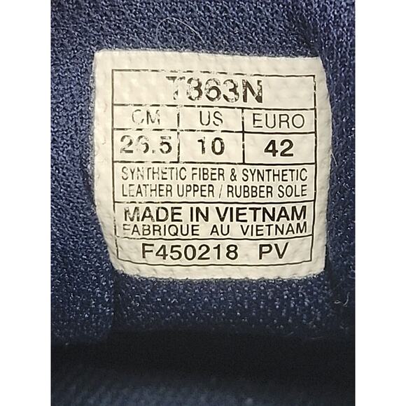 Asics Womens Sneakers Shoes Size 10 Gel Foundation 13 Blue Running Athletic - Picture 16 of 16